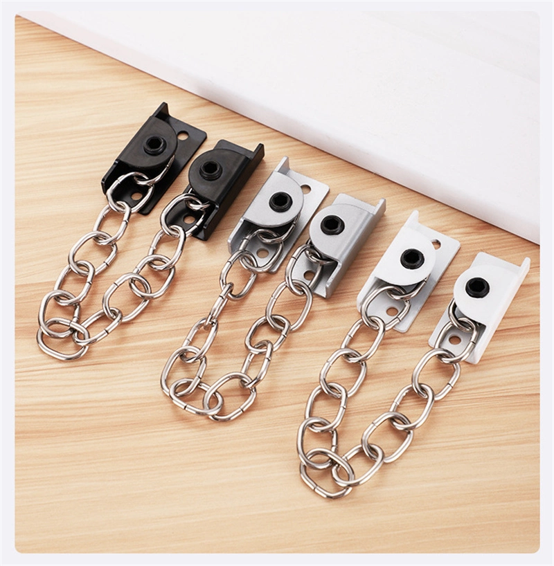 Stainless Steel Window Lock Child Safety Chain Window Stopper