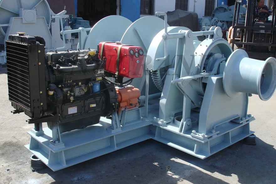 8ton Cable Pulling Hydraulic Winch