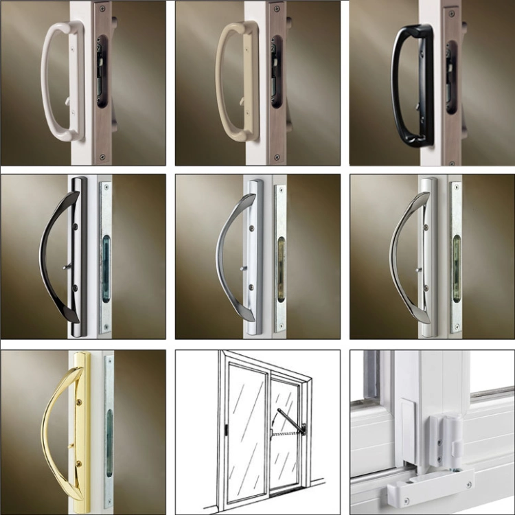 PVC Extrusion Profiles Vinyl Sliding Patio Door