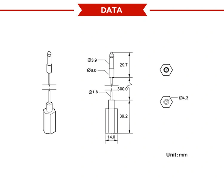 Anti Tamper Security Shipping Container Cable Seal