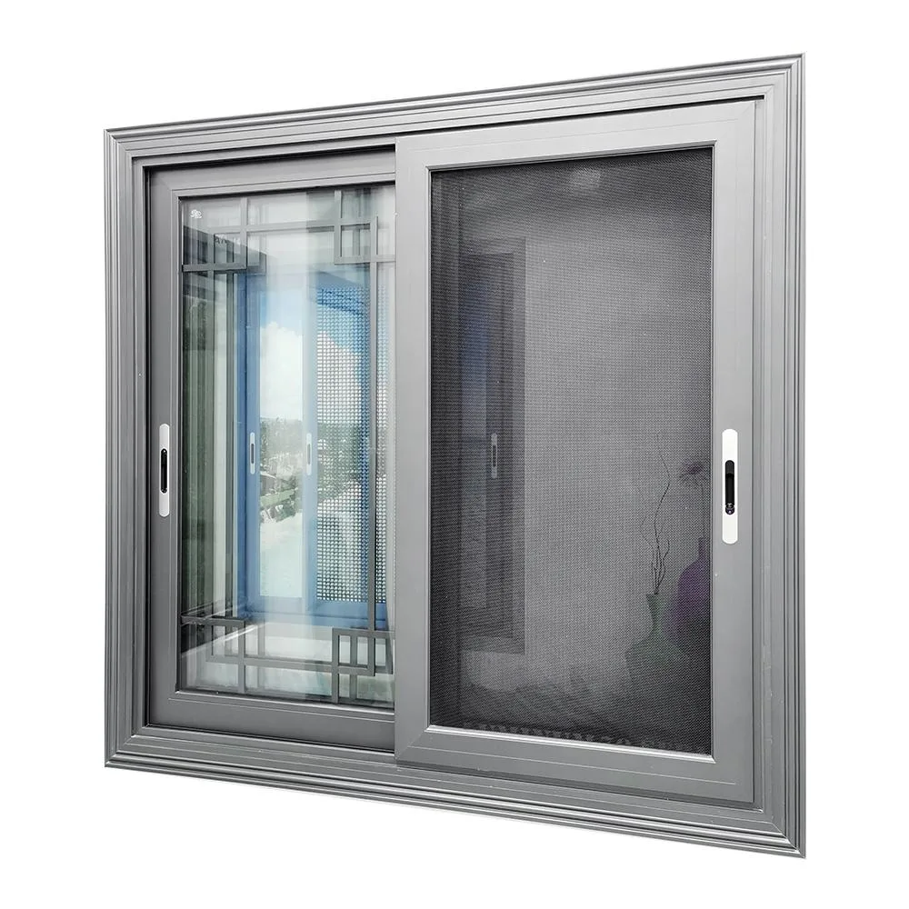 Hurricane Impact Thermal Break Double Glazed Tilt Turn Picture Window and Doors Metal Aluminum Glass Fixed Casement Awning Sliding Side Hung Casement Windows