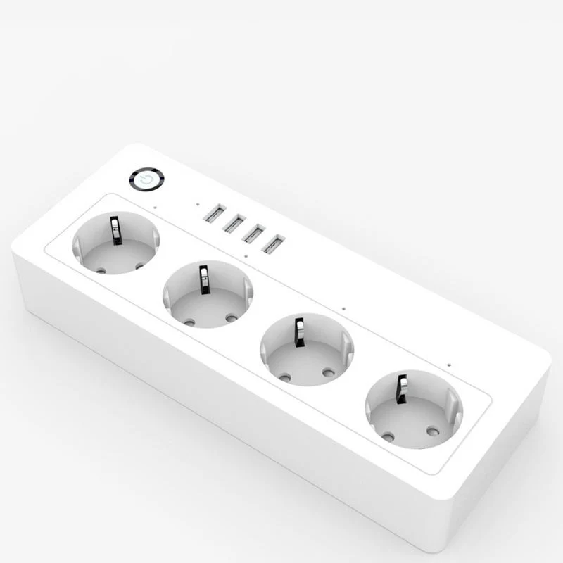 European Desktop Socket Household Explosion Proof Drop Resistant Power Strip