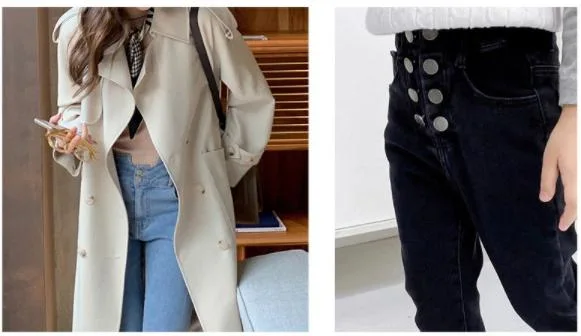 Simple Type Jeans Button Shank Button Jacket Trousers Button