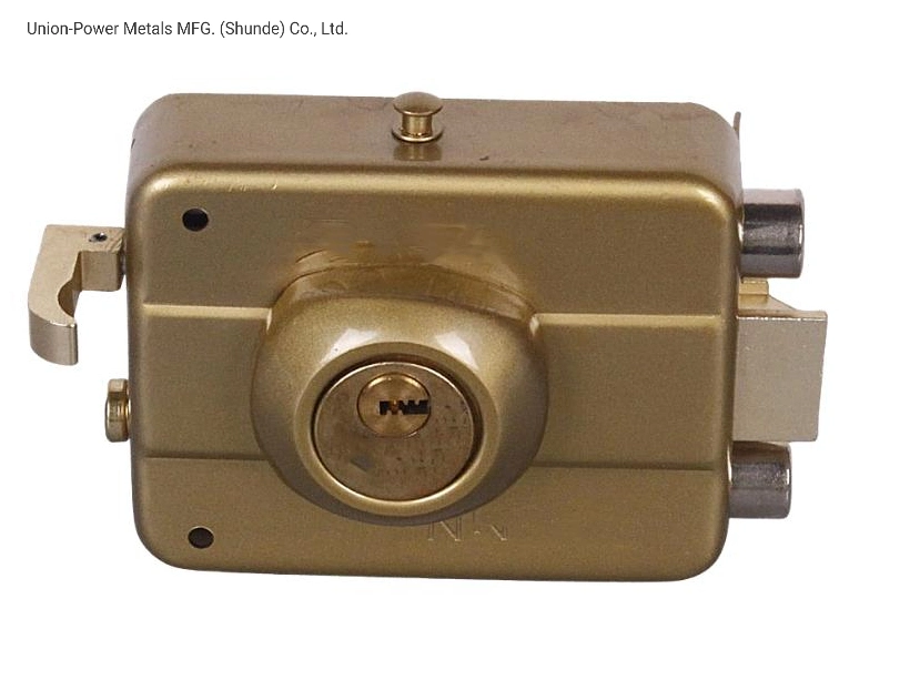 Night Latch Lock Rim Door Lock with Steel Round Bolt