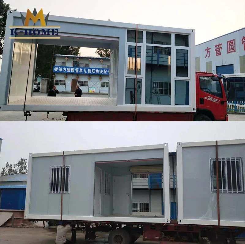 Detachable Panelized Guard House with Shutter Door