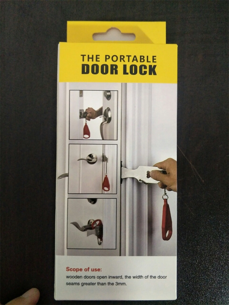 Portable Security Door Lock Door Stopper for Travel