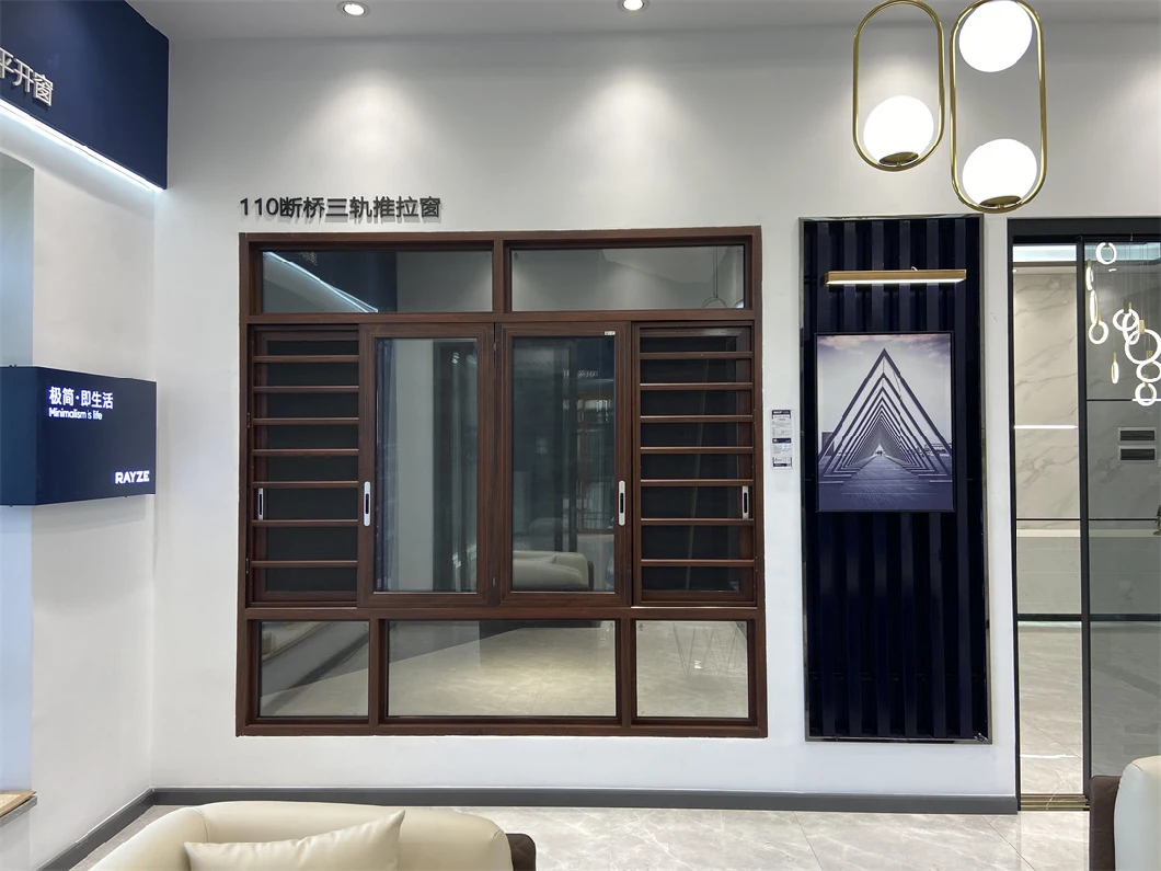 Botswanian Normal Sliding Door Aluminum Metal Aluminium Profile New Grill Design Fibre Glass Frameless Hurricane Impact Casement Wood UPVC Window Windows Price