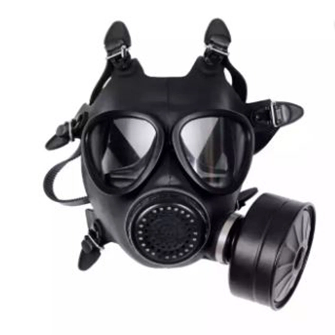 Costume Anti Poison Rubber Gas Mask with The Bag