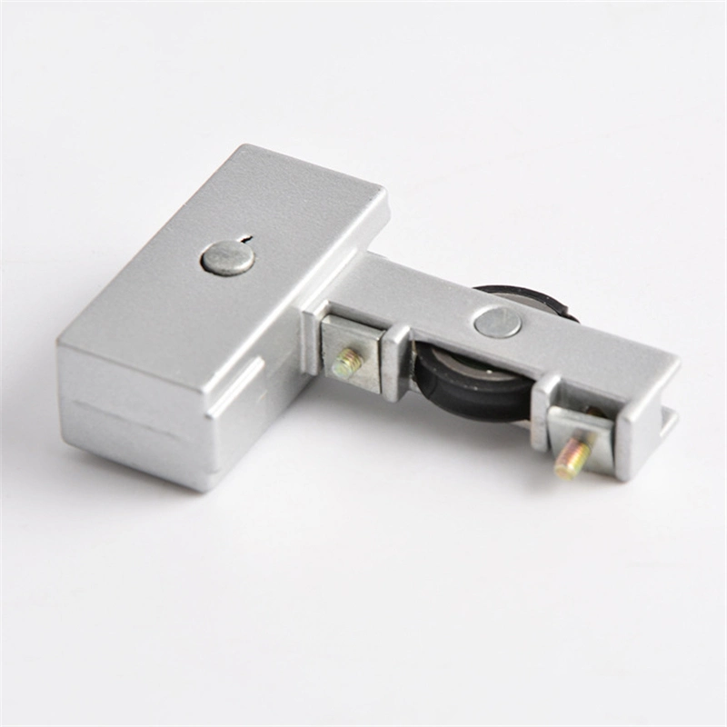 South American Sliding Door and Window Roller with Lock Sliding Door Track Single Wheel Limit Lock Pulley Window Buckle