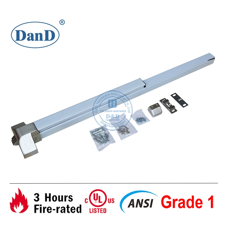 UL Fire Rated Surface Mounted Length Rim Panic Door Bar