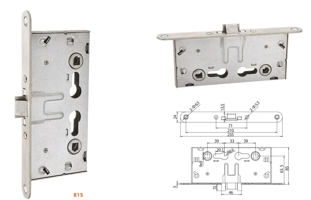 High Quality Stainless Steel Security Door Cylinder Cover (ZS3)