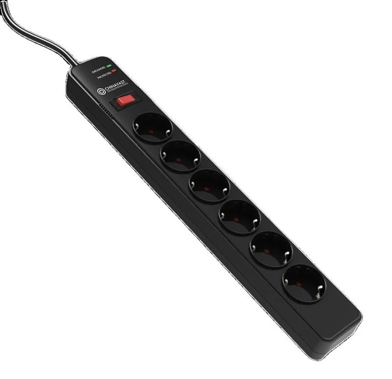 European Desktop Socket Household Explosion Proof Drop Resistant Power Strip