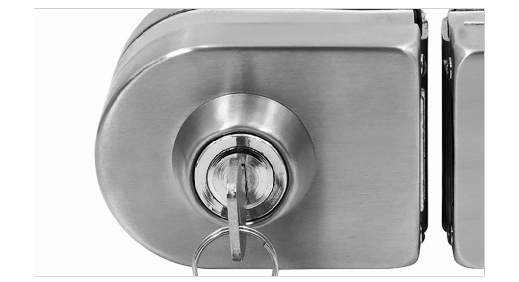 AGC-848 Factory Price Double Side Glass Door Handle Lock for Glass Door