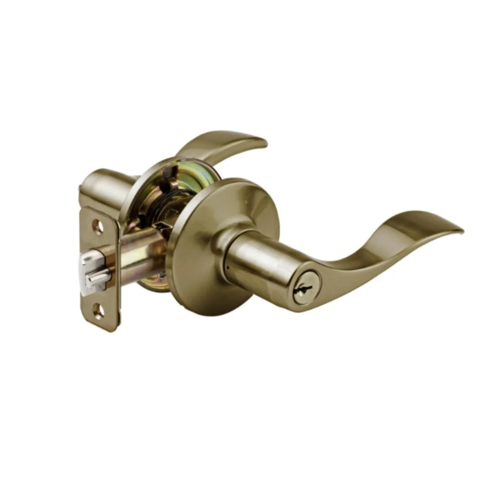 Zamki Tubular Double Sided Key Lever Handle Lockset Door Lock