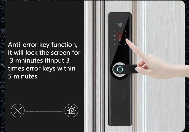 Home Fingerprint Code Security Door Lock