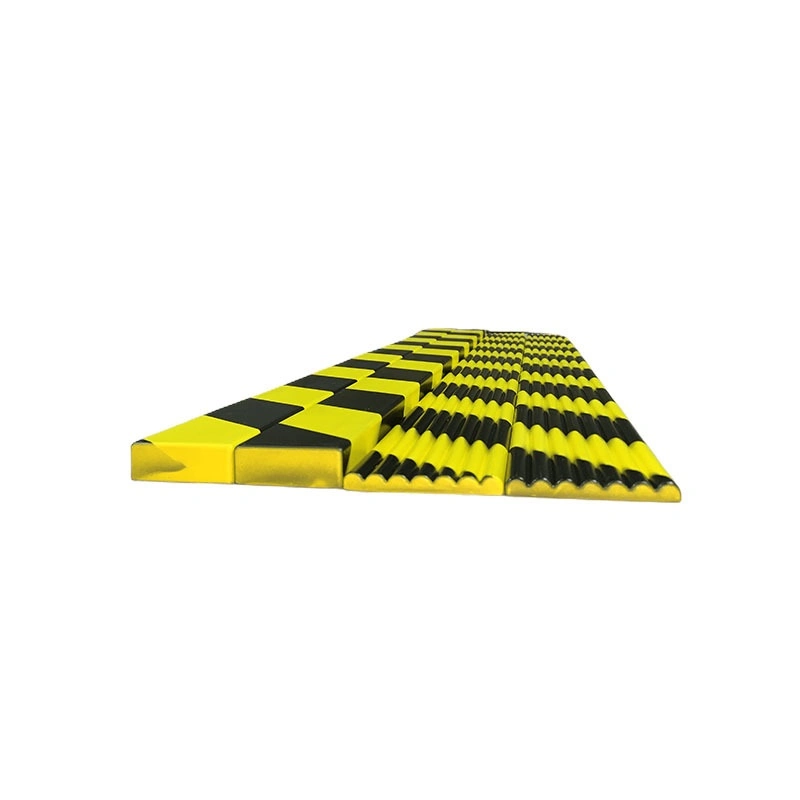 Easy Installation Yellow-Black PU Foam Protective Corner Guard