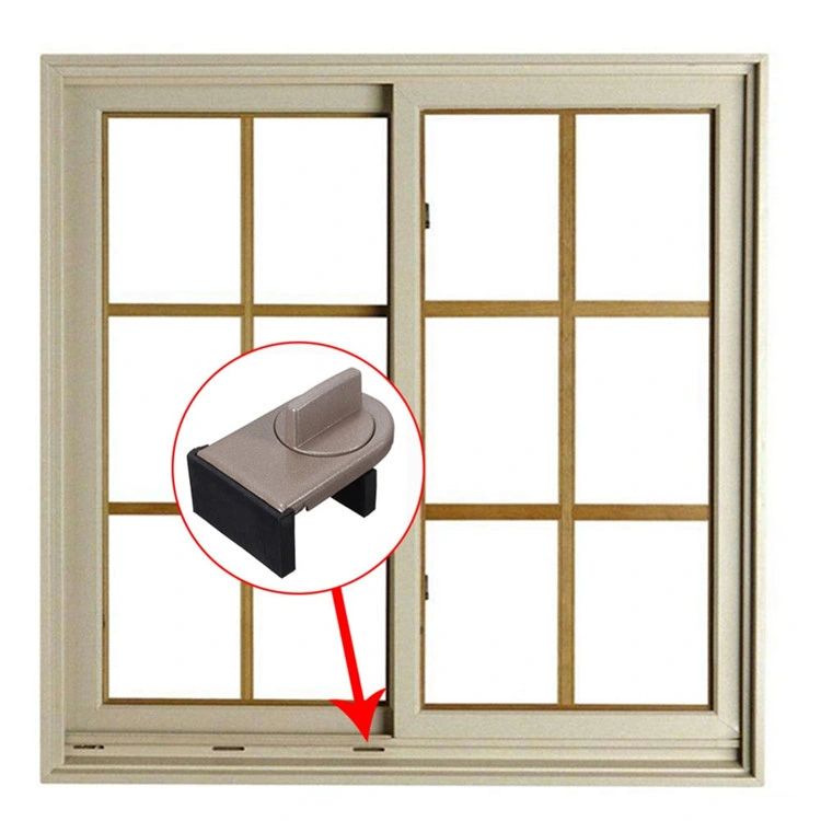 Baby Anti-Safety Window Sliding Lock Door Sliding Wedge Easy Install