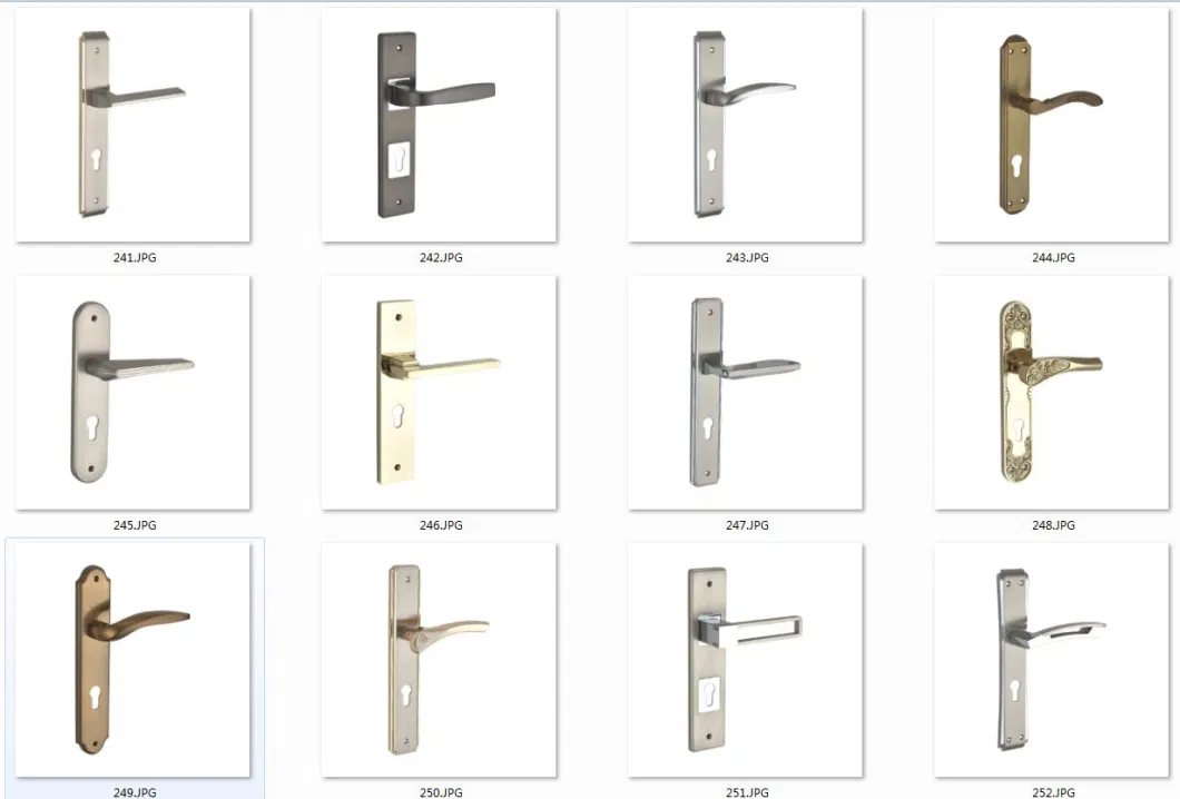 Sliding Door Lock with Hook Lockbody