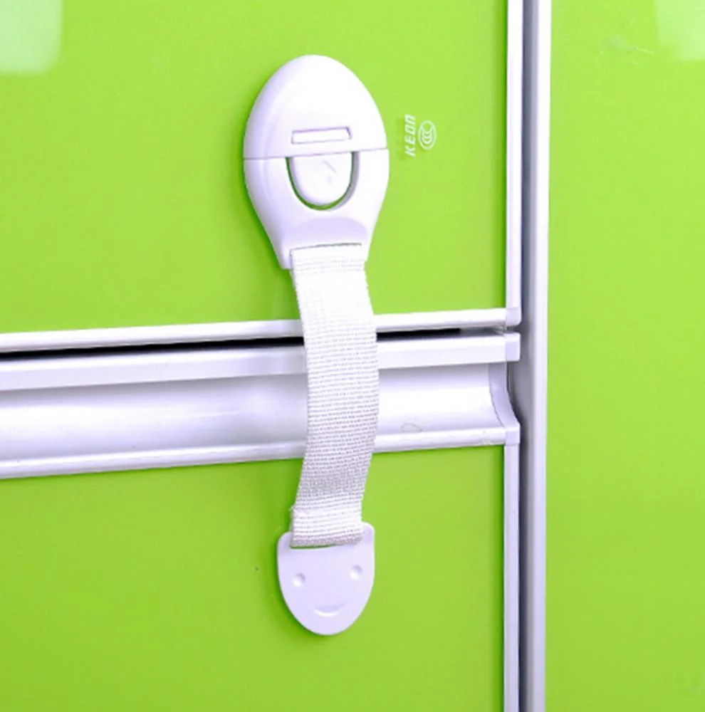 Safety Lock Protector Child Cabinet Locking Plastic Drawer Door Lock