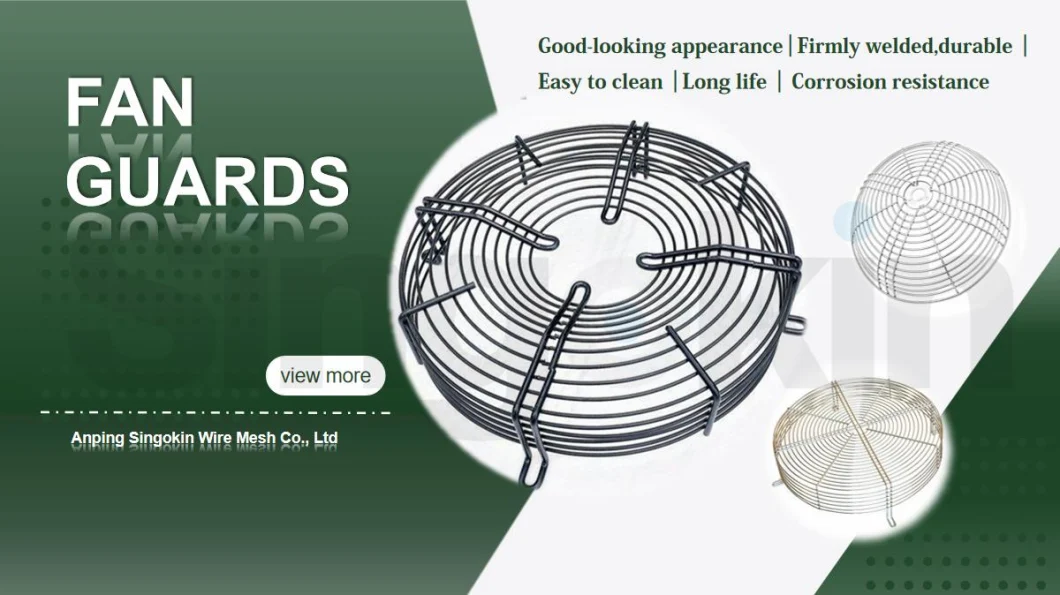 Dome Type Anti-Wear Shock Proof and High Strength Metal Mesh Grill Cover Wire Fan Guard