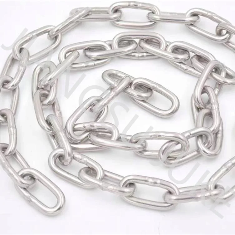 Rigging Linking Stainless Steel Door 316 Ordinary Short Link Chain