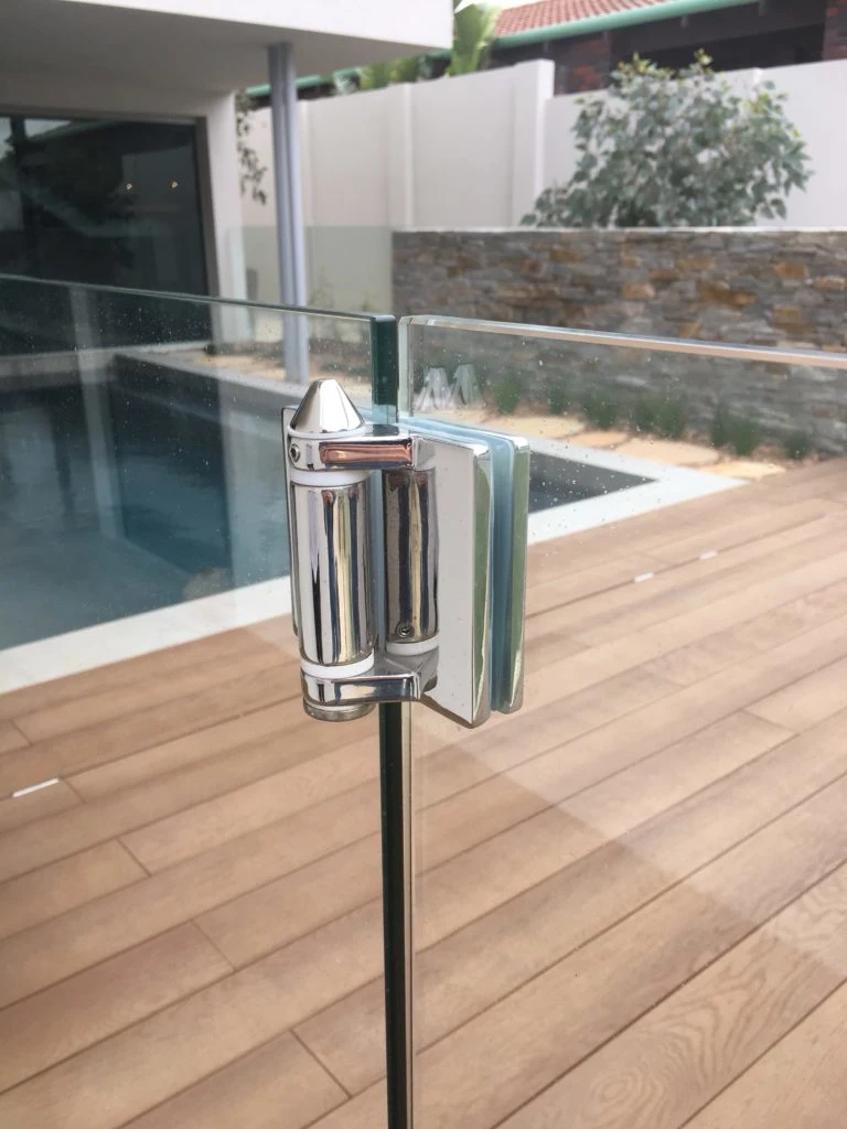 Tested Stainless Steel Glass to Glass Latch Magnetic Latch Glass Fence Gate Latch
