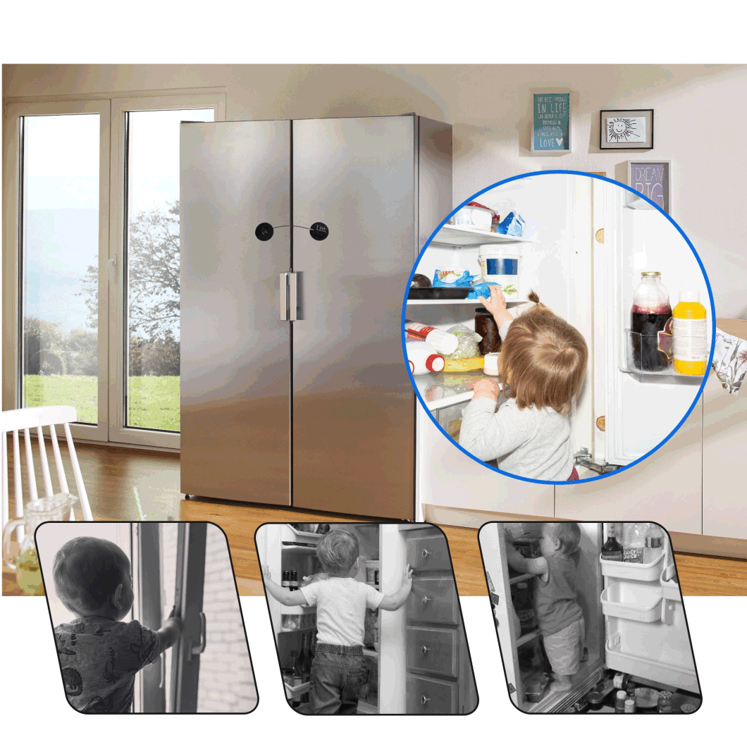 Freezer Baby Safety Password Cabinet Lock Digital Child Fridge Refrigerator Door Lock