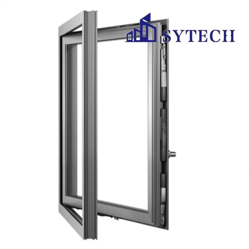 Wholesale French Metal Aluminium Tempered Glass Swing Balcony Entrance Window Door/New Design Aluminium Window/Wholesale Aluminium Window Door
