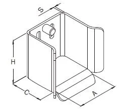 End Stop of Gate Without Top Part