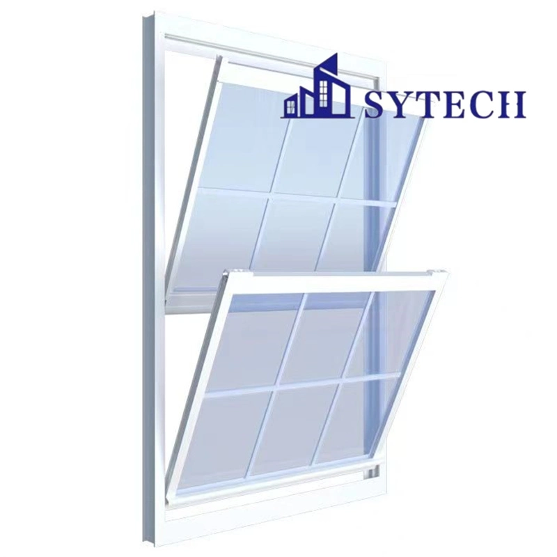 Factory Price UPVC/PVC Profile 50mm-90mm Series Plastic Casement Window for Household /Building