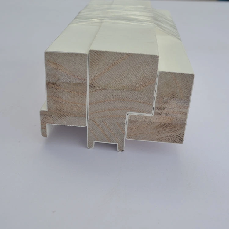 High Quality Wood Lumber Wholesale Baseboards Moulding Crown Moulding Door Stop Primed