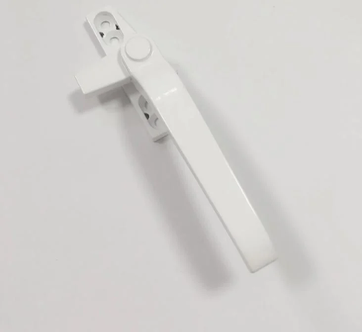 Factory White Aluminum Accessories Sliding UPVC Window Usage Handle Lock