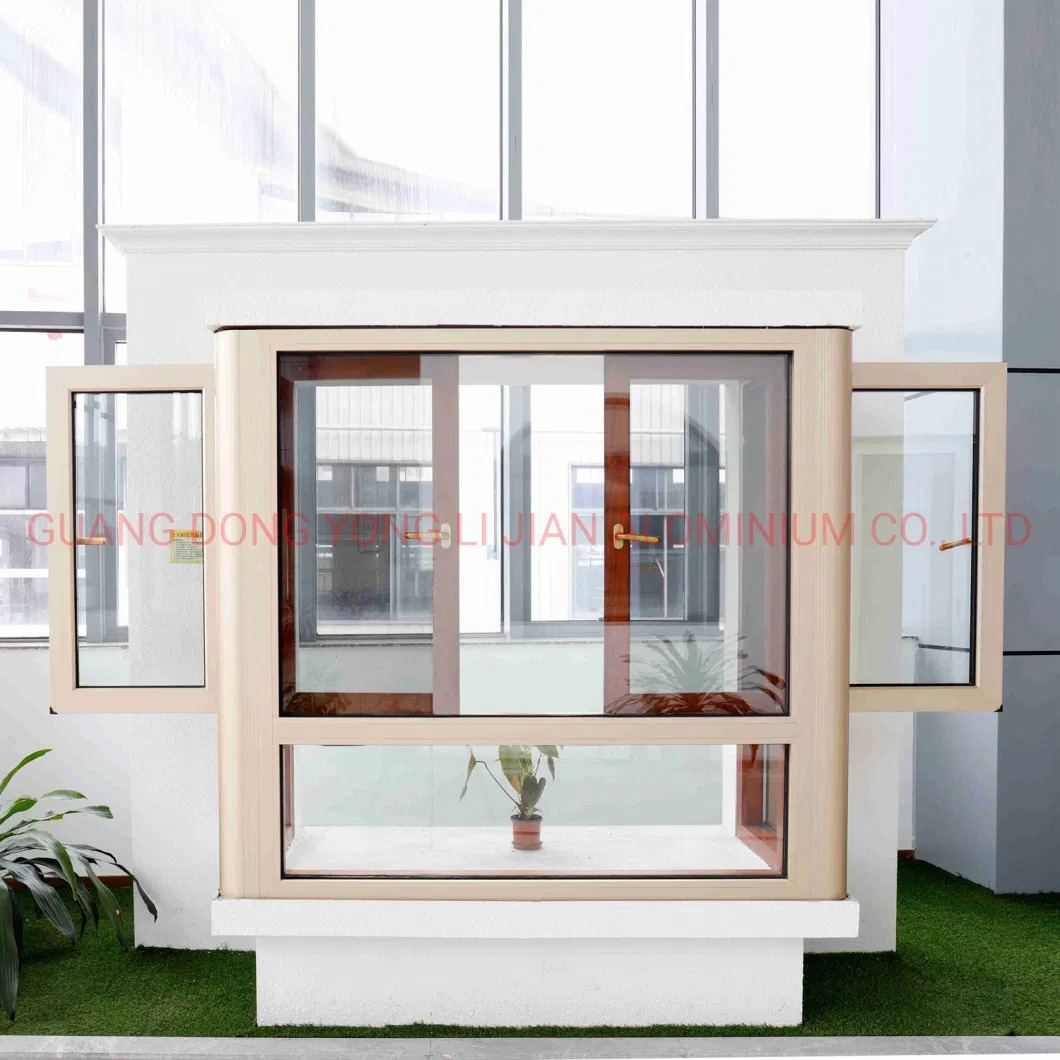 China Manufacturer Aluminum/Aluminium Bay Window and Arch Windows for Apartment and Office