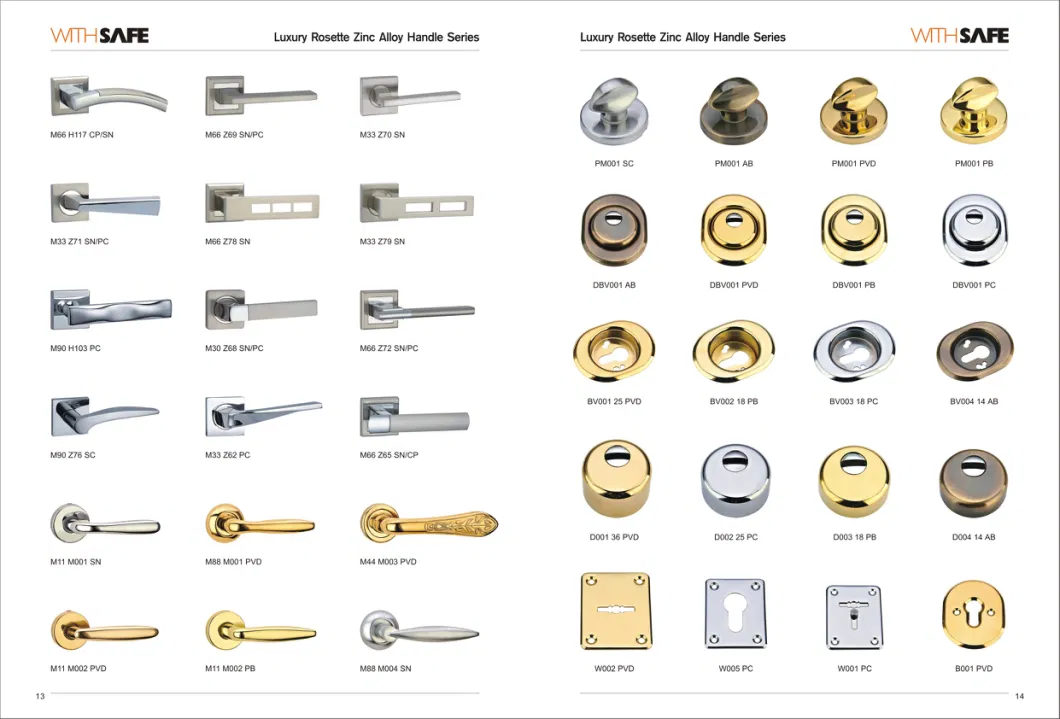 High Quality Stainless Steel Security Door Cylinder Cover (ZS5)