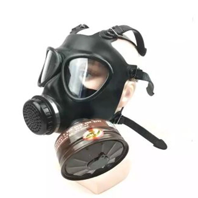 Costume Anti Poison Rubber Gas Mask with The Bag