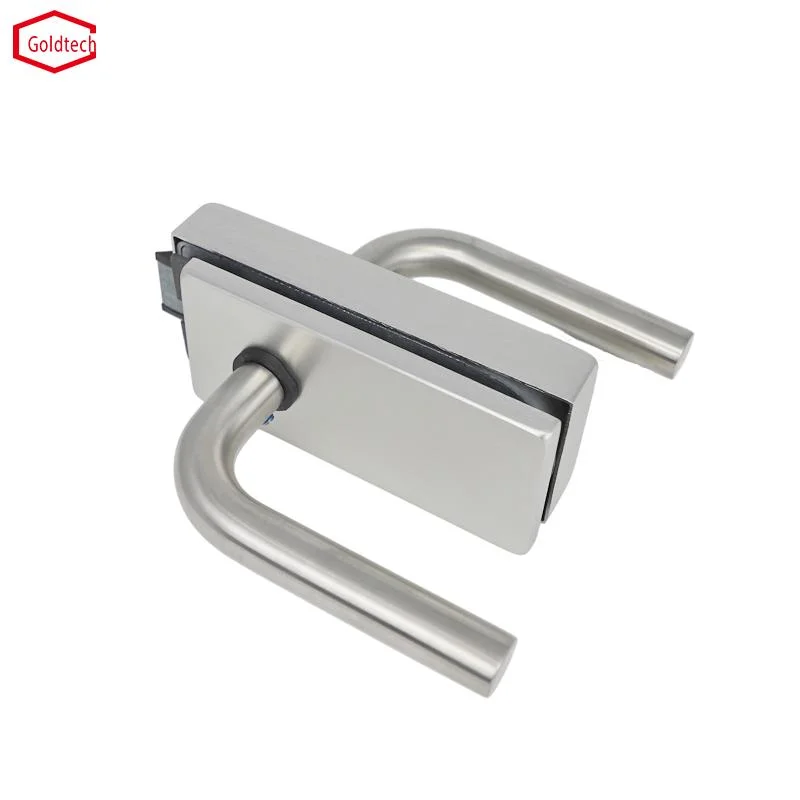 Stainless Steel Double Safety Sliding Glass Door Lock with Lever Handle