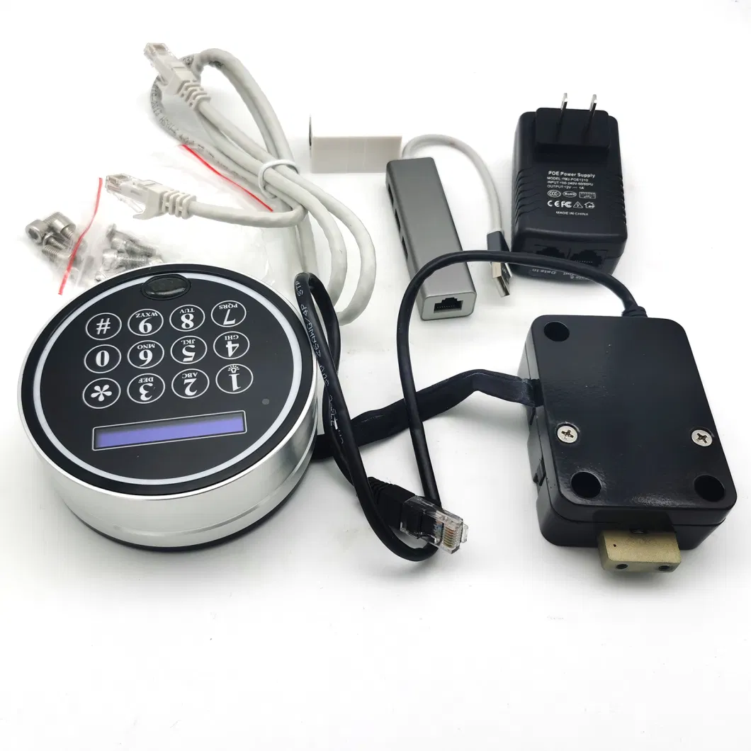 High Security Electronic Round Keypad Deadbolt Lock for Vualt Door