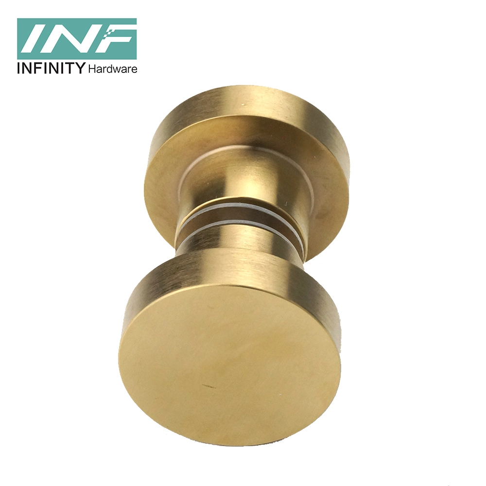 Bathroom Chrome Gold Black Zinc Alloy Aluminium Brass Stainless Steel 304 316 Solid Brass Shower Glass Door Knob