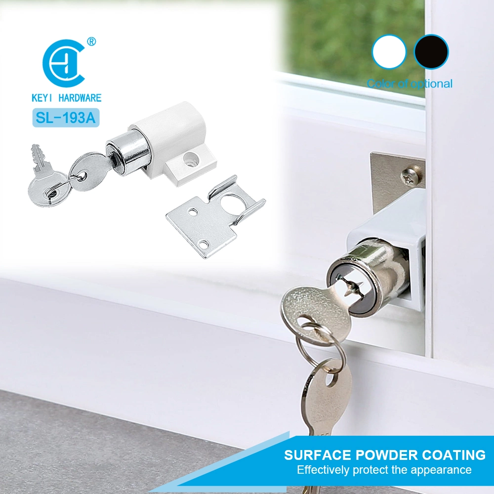 Keyi Metal SL-193 Window Lock Sliding Door and Window Door Lock Safety Lock Limiter Window Fixing Buckle