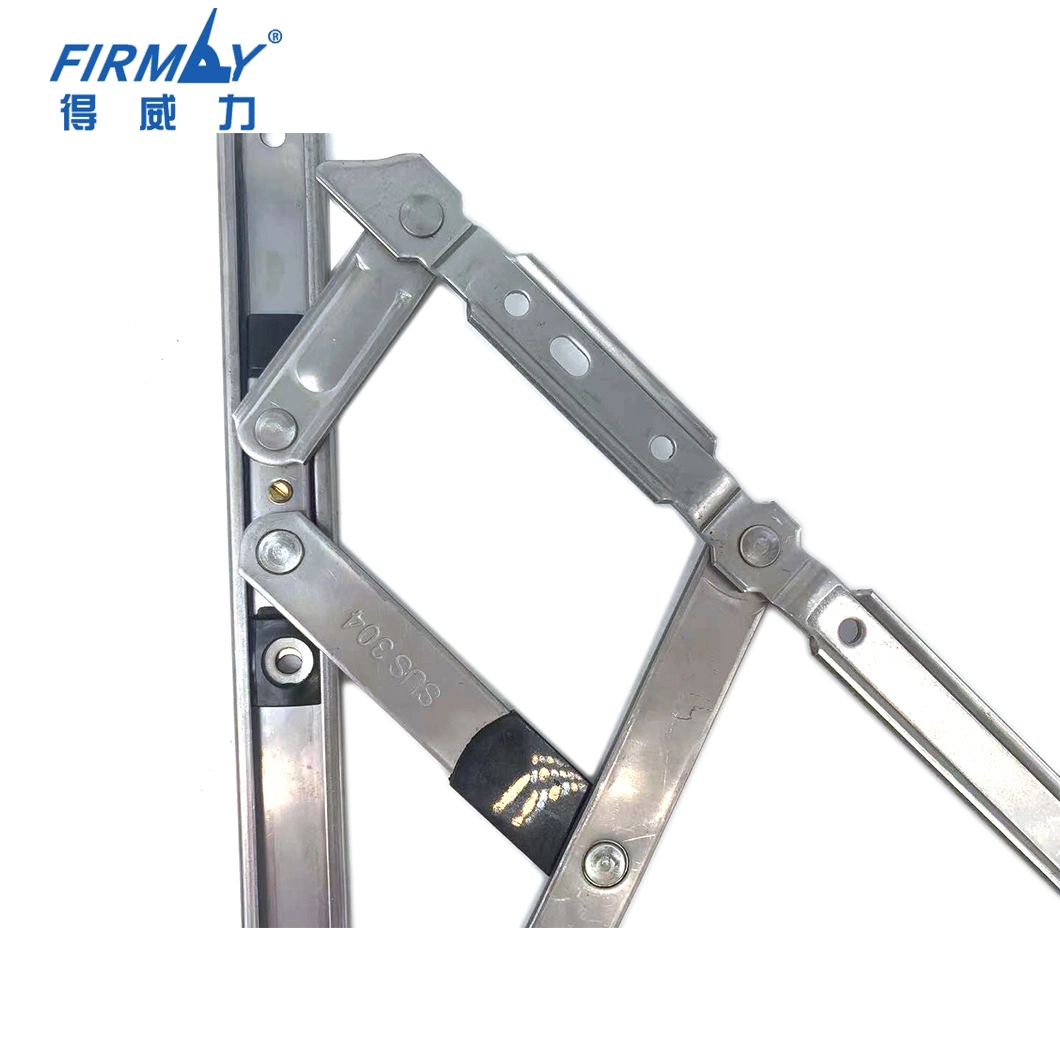SUS 304 Security 4 Bar Casement Window Side Limit Restrictor Arm Friction Stay