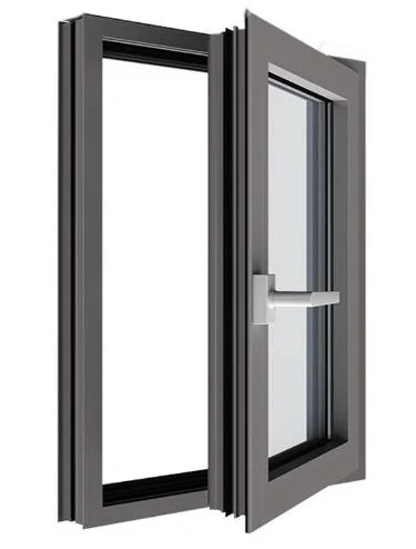 New Design Factory Metal Window with Tilt and Turn Function
