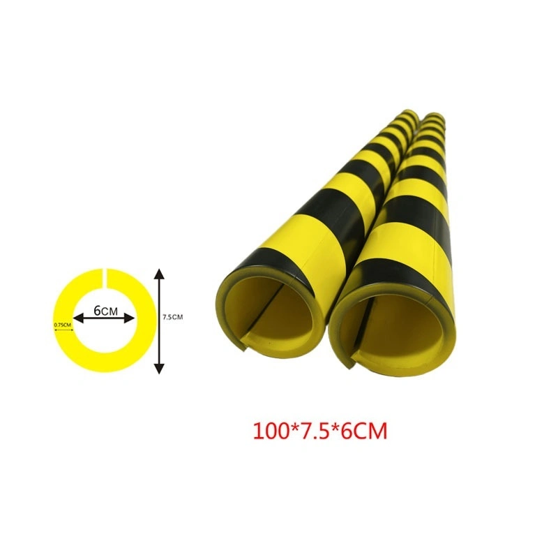 Easy Installation Yellow-Black PU Foam Protective Corner Guard