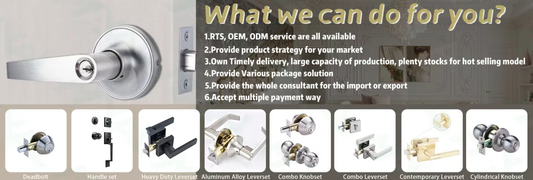 New Arrival High Security Cylinder Lock Single Side Zinc Alloy Deadbolt Lock