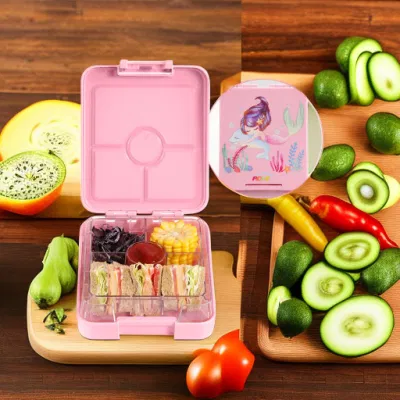 Almuerzo Mini Bento para niños resistente a fugas y con microondas Caja