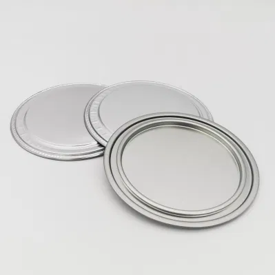 Tapón reutilizable de calidad alimentaria+revestimiento de aceite de aluminio+tapa de extremo de palanca de anillo Penny La comida seca puede cubrir la tapa