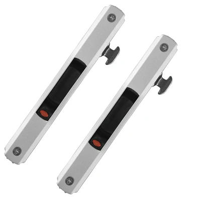 Accesorios de Hardware de Cerradura de Pestillo Manual para Puertas y Ventanas Corredizas de Aluminio