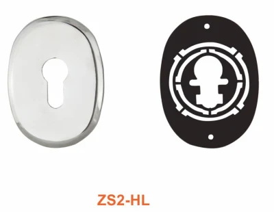  Acero inoxidable de alta calidad de la puerta de seguridad de la cubierta del cilindro (ZS2-HL)