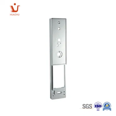 Personalizar la placa de bloqueo de puertas de la Fundición de aleación de zinc de la placa de refuerzo de la puerta de seguridad del hogar de acero inoxidable de la placa de la cerradura de puerta
