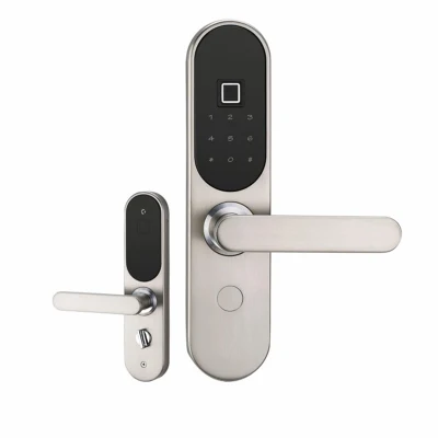 Combinación de hardware de seguridad magnética Mango de puerta digital bloqueo de huellas digitales inteligente