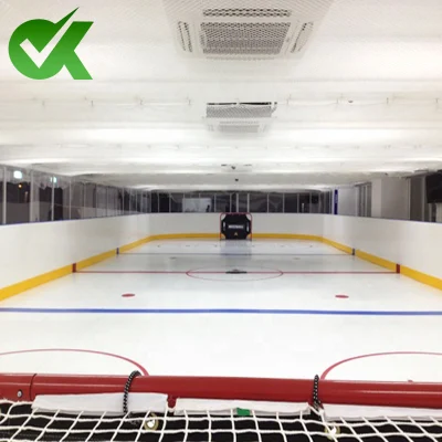 El Portero de hockey hielo sintético Glide, pista de patinaje al aire libre Pista de Hielo Artificial de la hoja de instrumentos